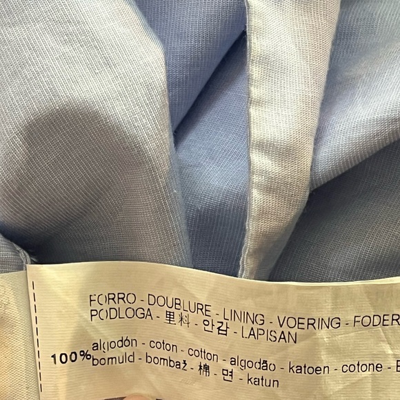 ZARA Blue Dress w Ruffles Sz XS - Picture 2 of 4